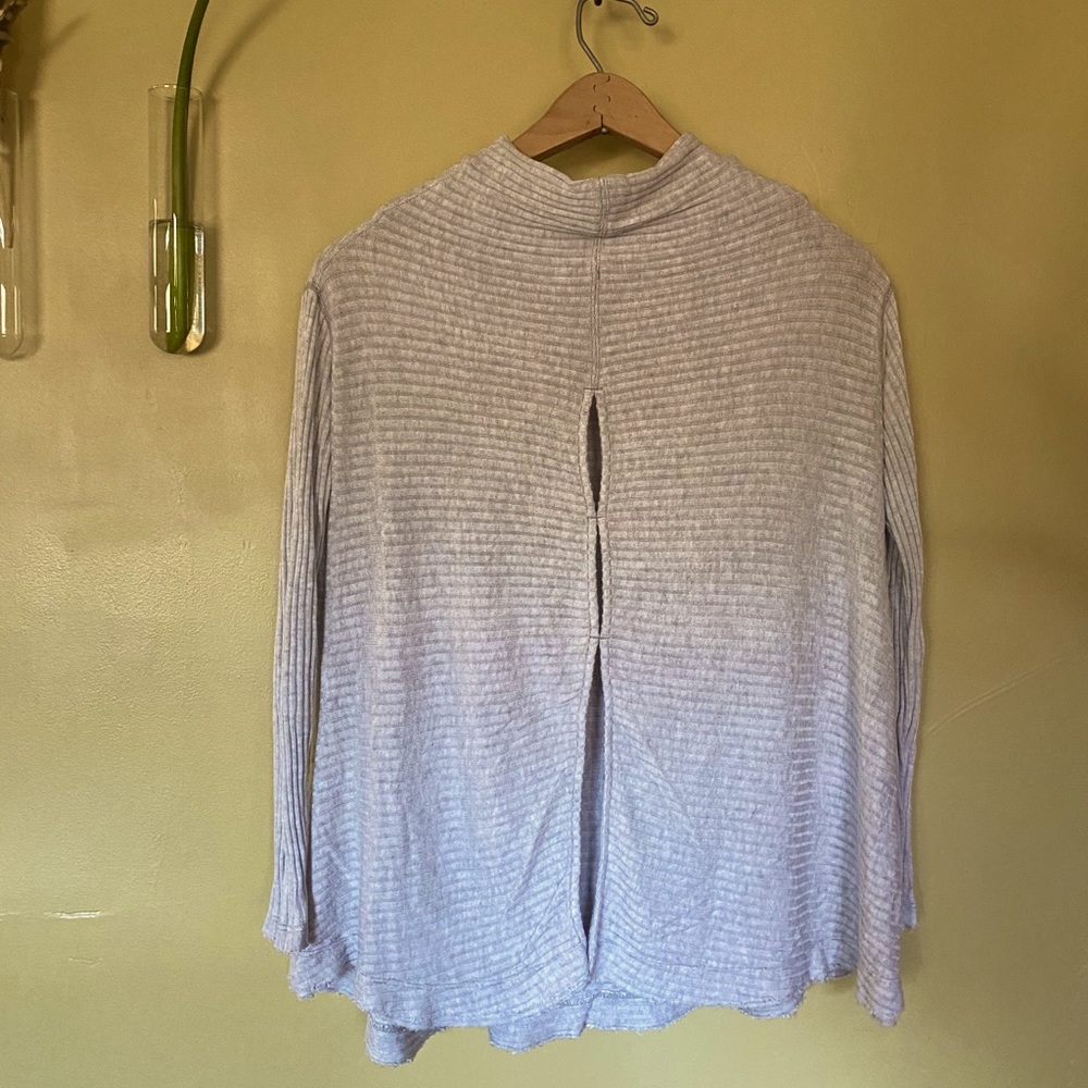 Free People Mock Neck Top